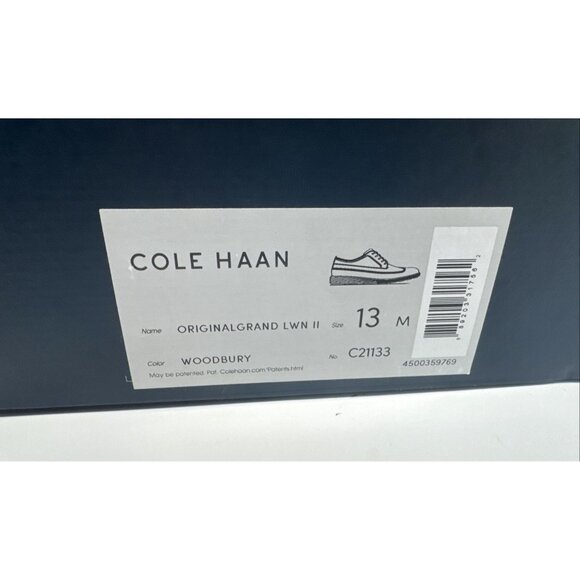 Cole Haan Penny Loafers Mens 13 Brown Leather Boat Shoes Slip On Grand in Box main image 14